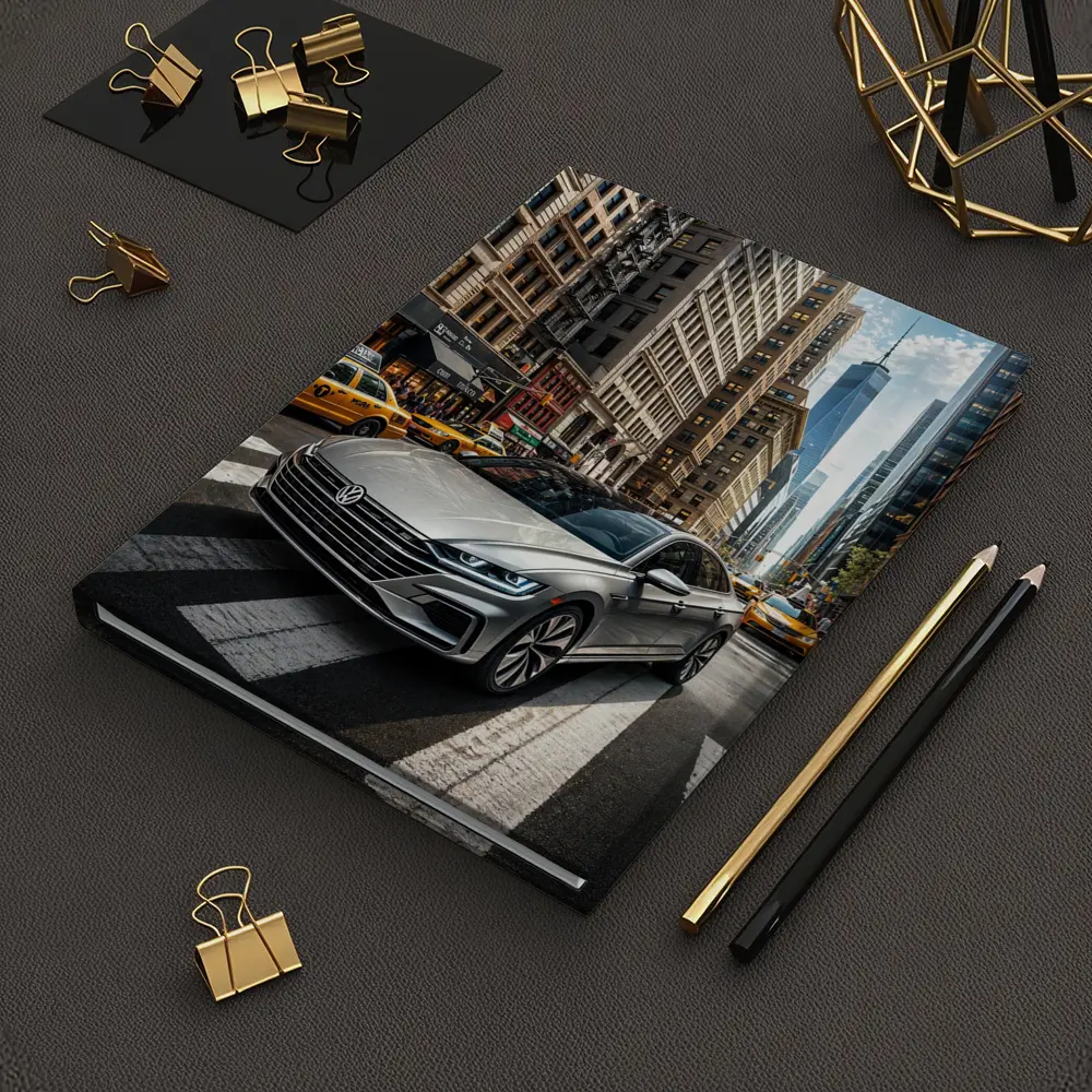 Volkswagen Arteon Silver Car New York City – Notebooks