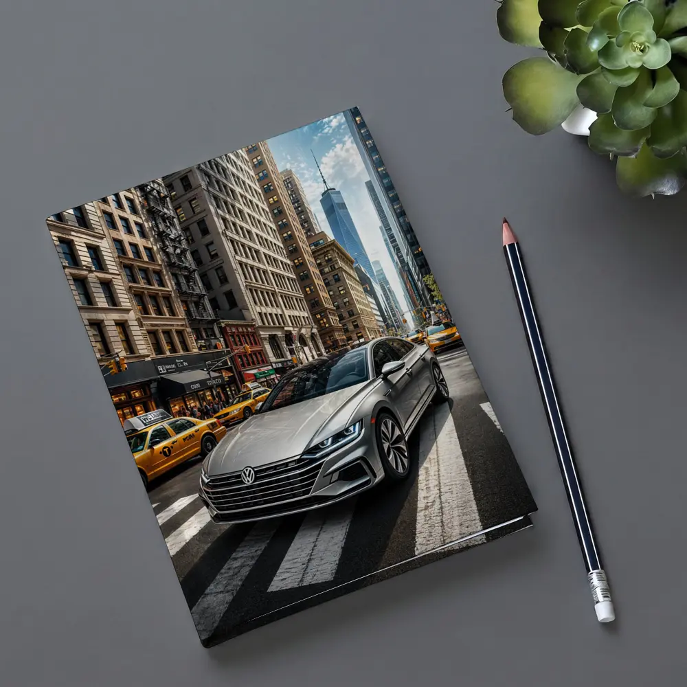 Volkswagen Arteon Silver Car New York City – Notebooks