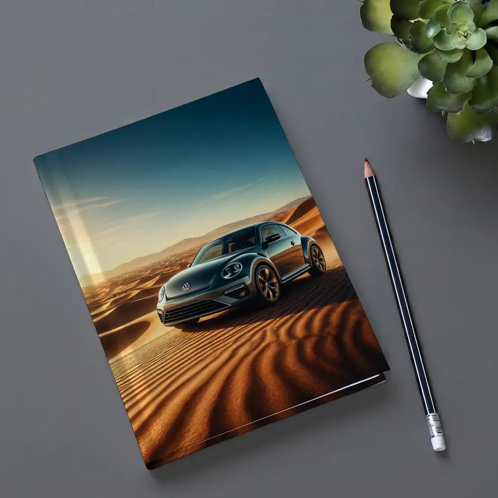 Volkswagen Beetle Desert Dunes Sunset Drive – Notebooks