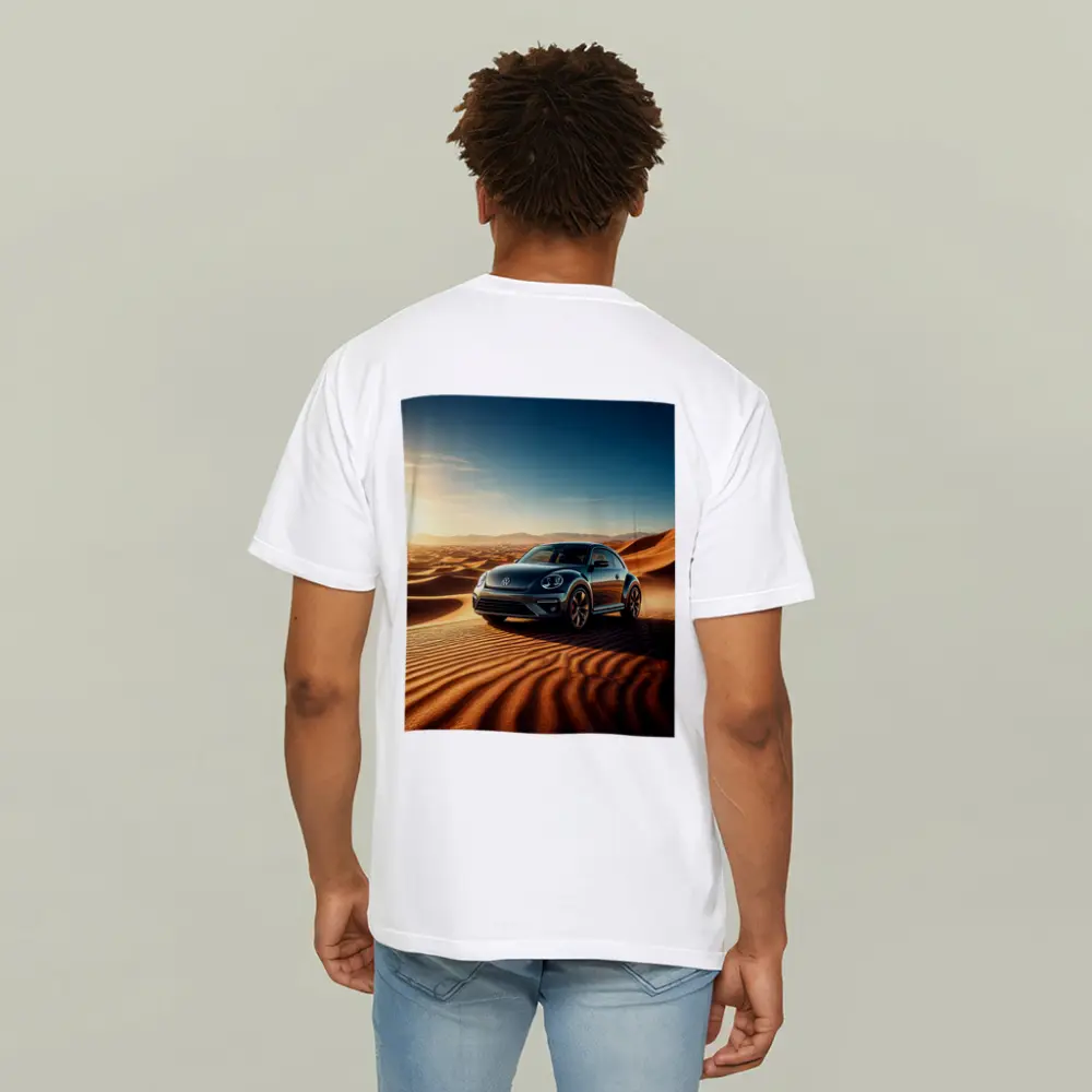Volkswagen Beetle Desert Dunes Sunset Drive – T-Shirts