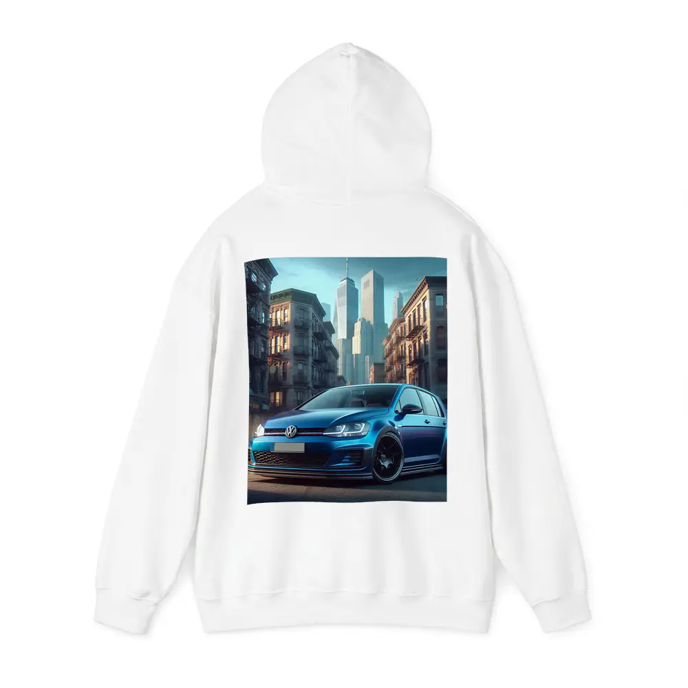 Volkswagen Golf GTI Blue City Street – Hoodies