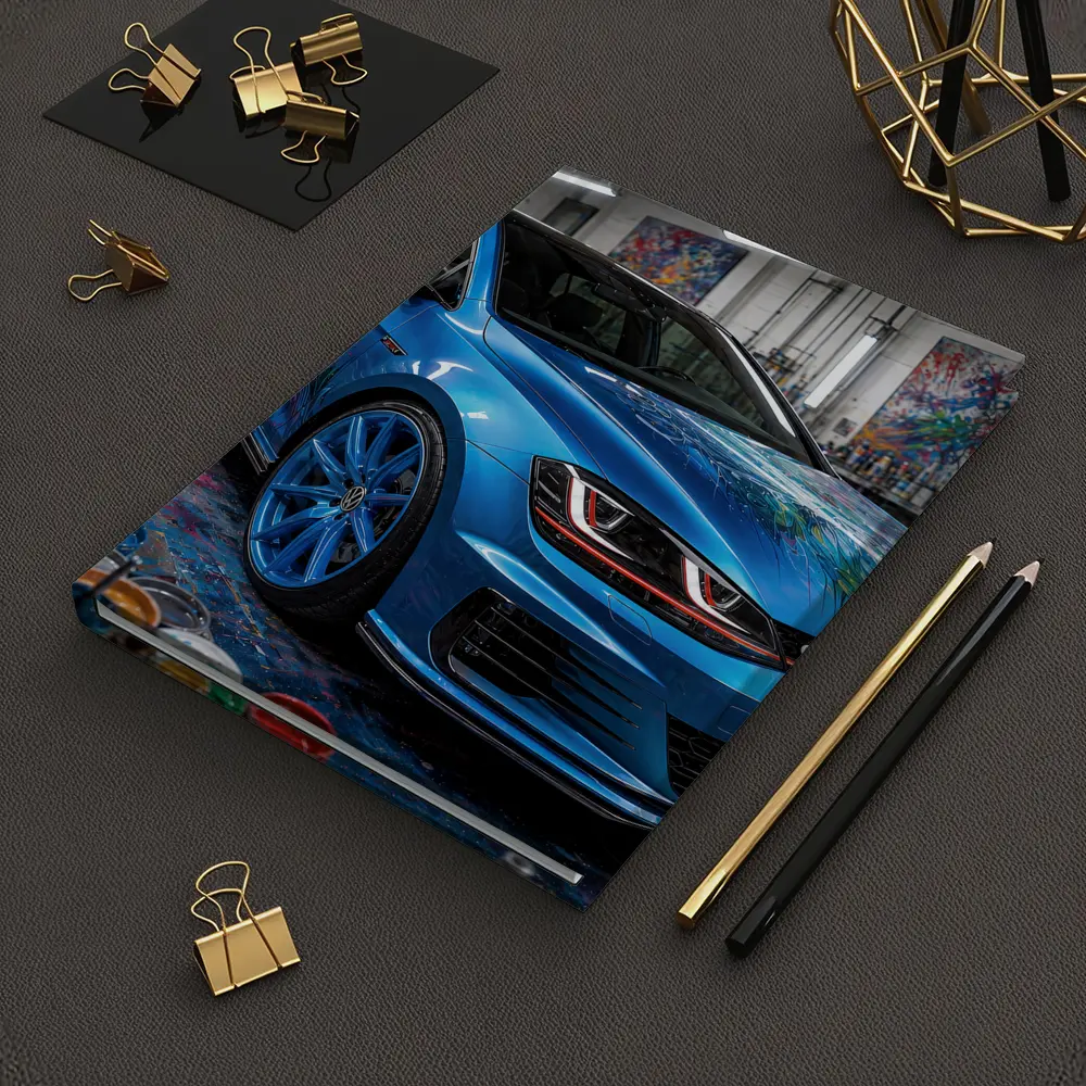 Volkswagen Golf GTI Blue Art Studio – Notebooks
