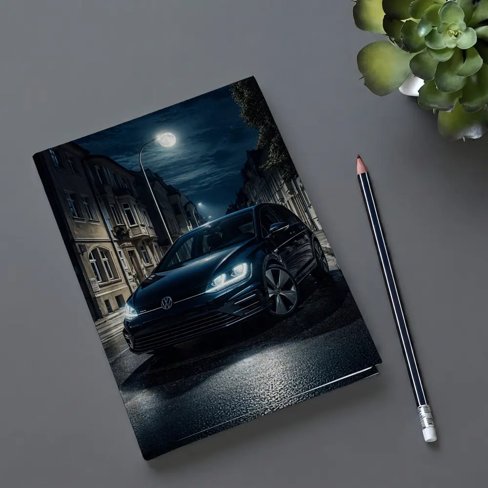 Volkswagen Golf GTI Dark City Night Street – Notebooks