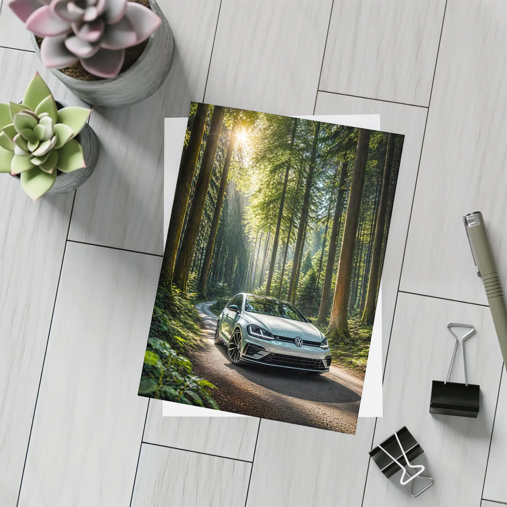 Volkswagen Golf R Forest Road Drive – Postcards