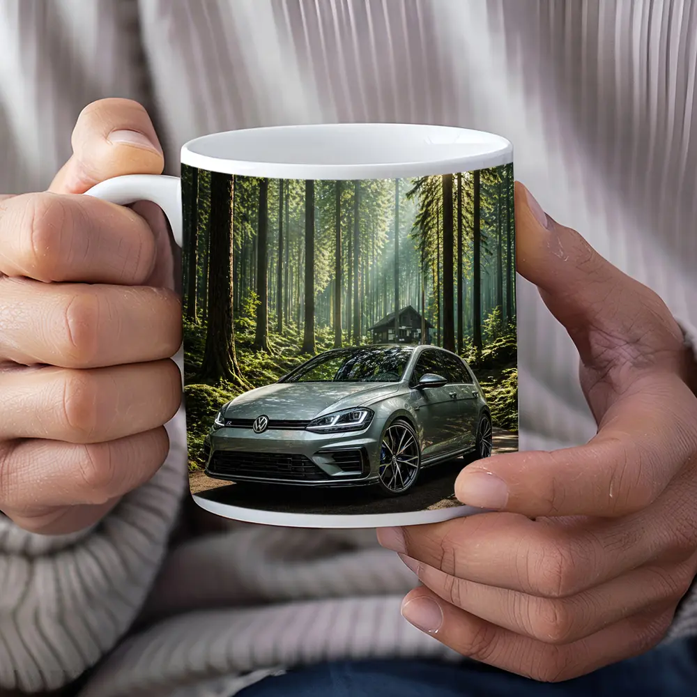 Volkswagen Golf R Forest Sunlight Setting – Mugs