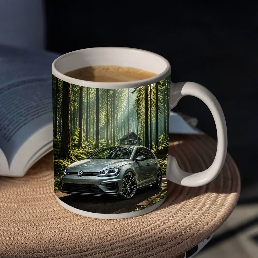 Volkswagen Golf R Forest Sunlight Setting – Mugs