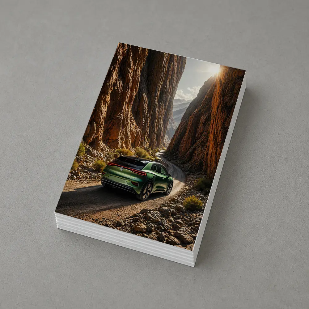 Volkswagen ID4 Green SUV Canyon Road – Postcards