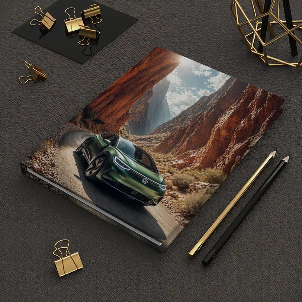 Volkswagen ID4 Green SUV Canyon Road – Notebooks