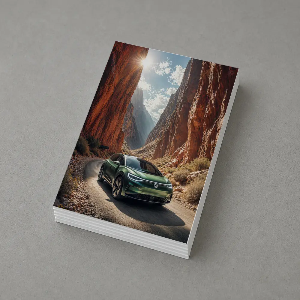 Volkswagen ID4 Green SUV Canyon Road – Postcards