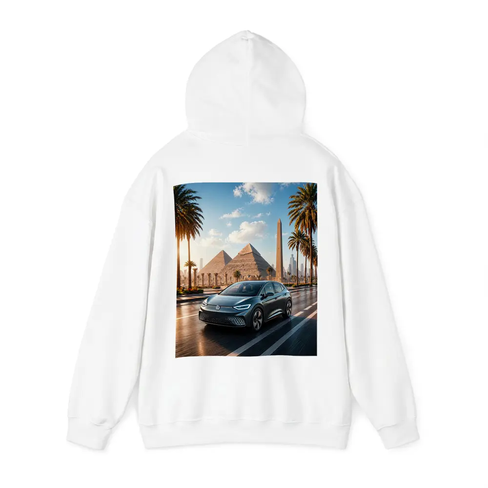 Volkswagen ID4 Electric SUV Egypt Pyramids – Hoodies