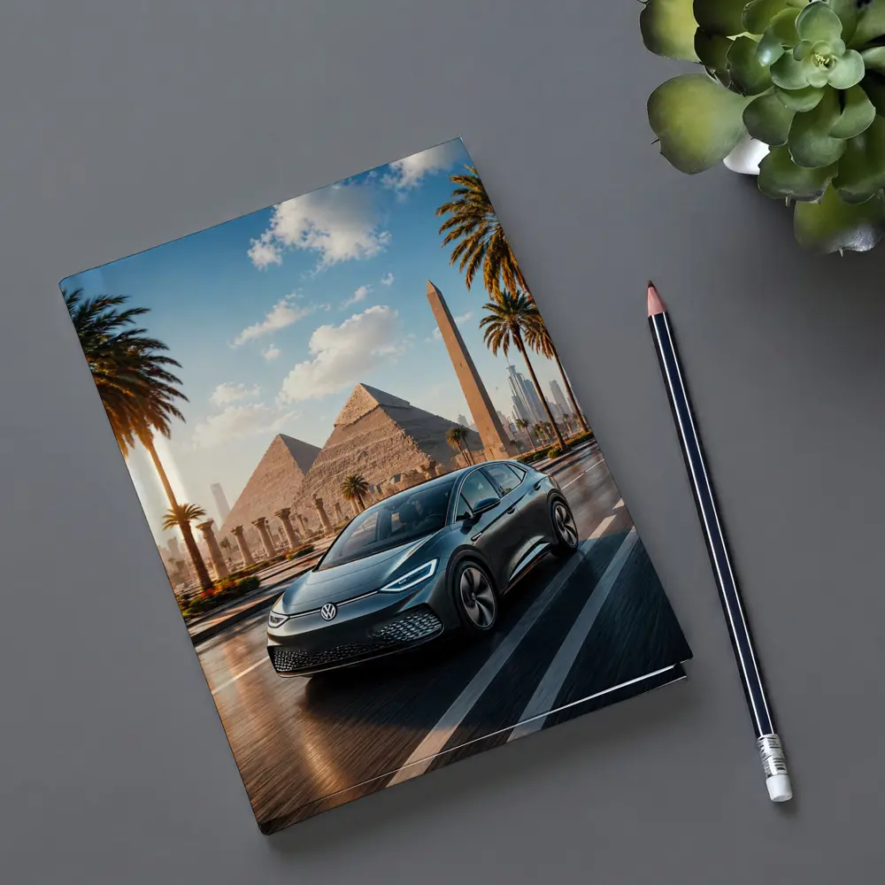 Volkswagen ID4 Electric SUV Egypt Pyramids – Notebooks