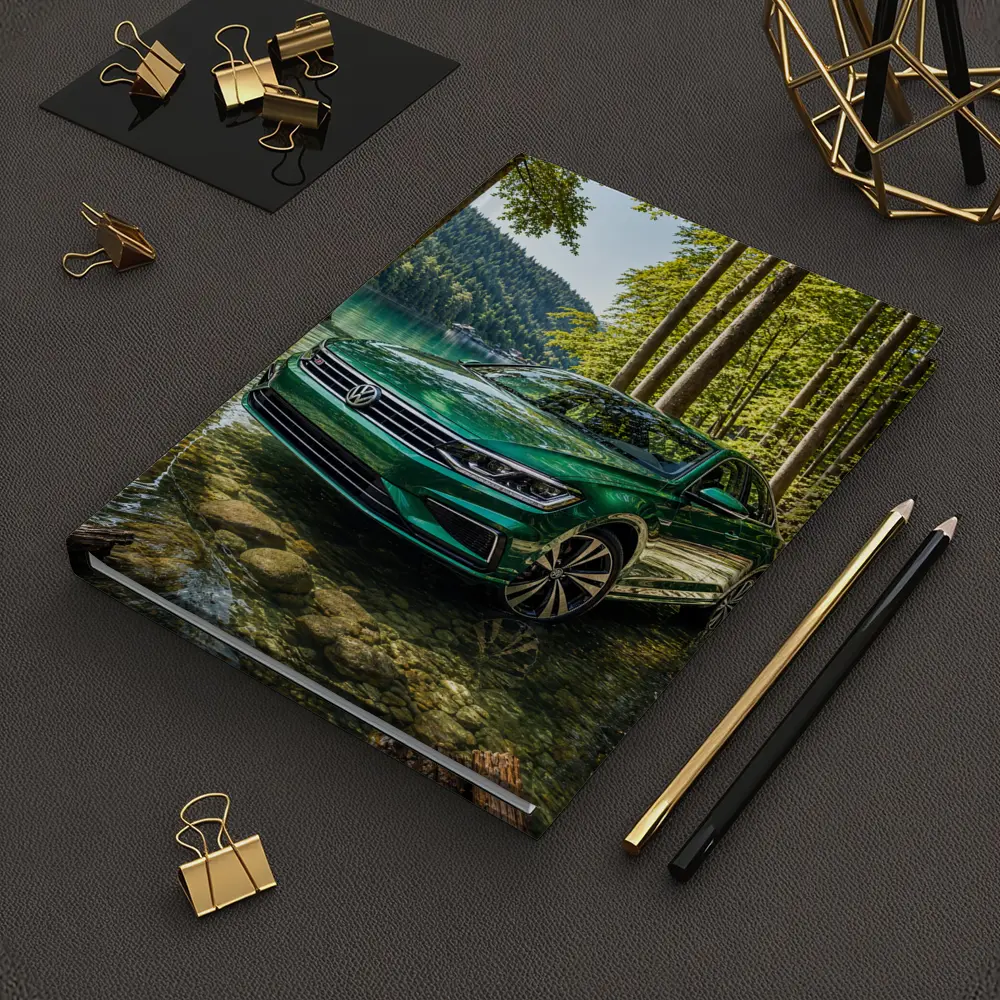 Volkswagen Passat Green by Forest Lake – Notebooks