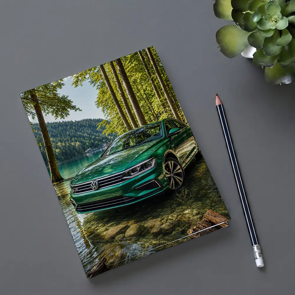 Volkswagen Passat Green by Forest Lake – Notebooks