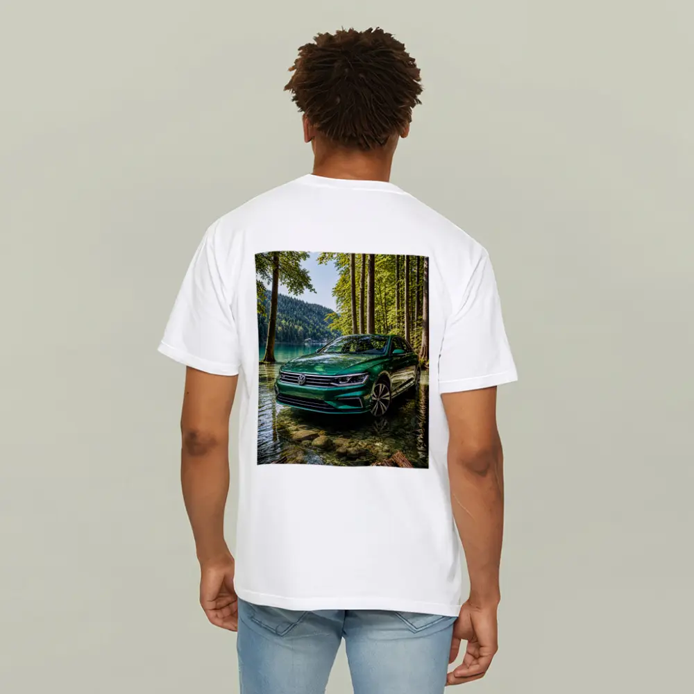 Volkswagen Passat Green by Forest Lake – T-Shirts