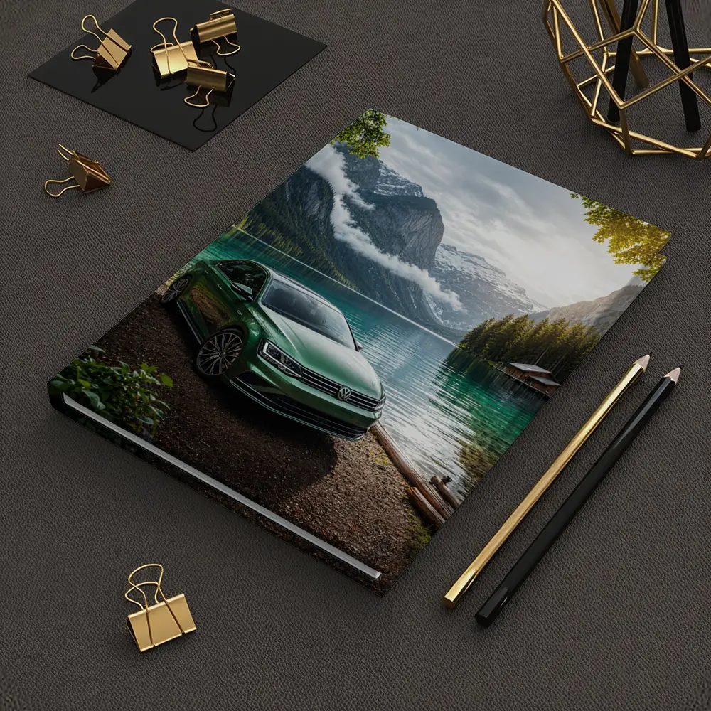 Volkswagen Jetta Green Sedan Alpine Lake – Notebooks