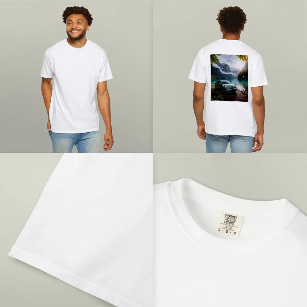 Volkswagen Jetta Green Sedan Alpine Lake – T-Shirts