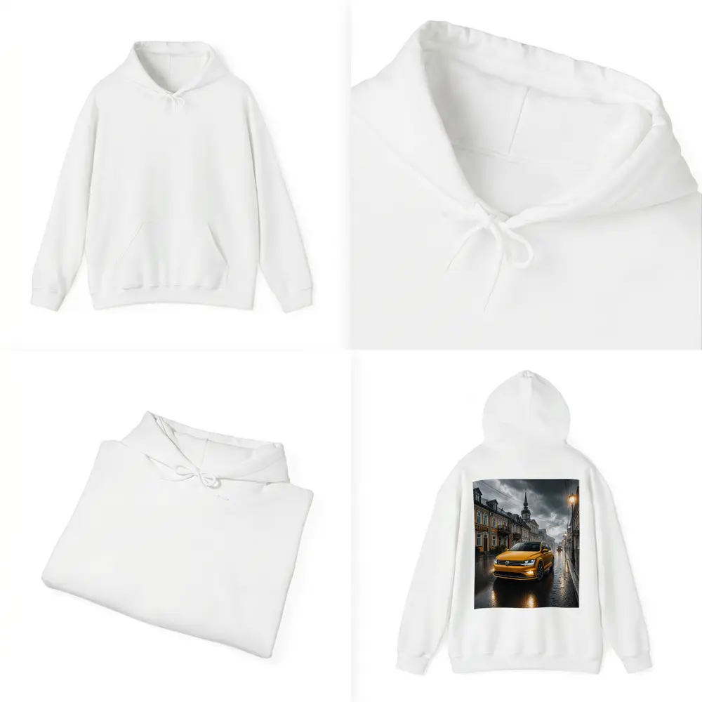 Volkswagen Jetta GLI Rainy City Street – Hoodies
