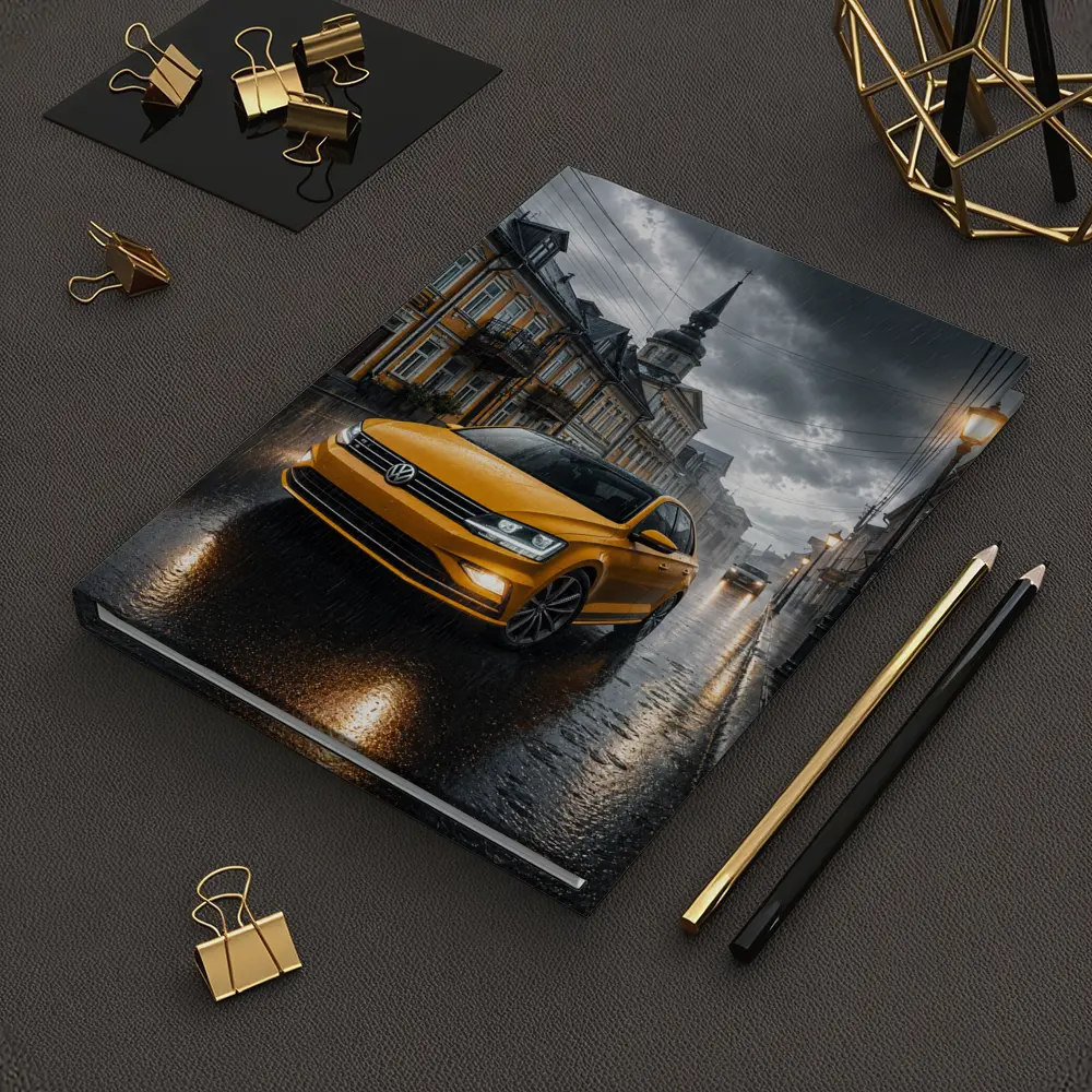 Volkswagen Jetta GLI Rainy City Street – Notebooks