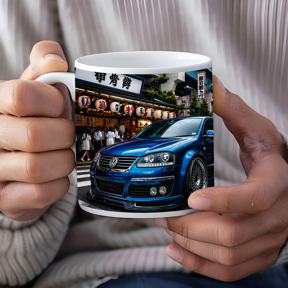 Volkswagen Passat Blue Streets of Tokyo – Mugs
