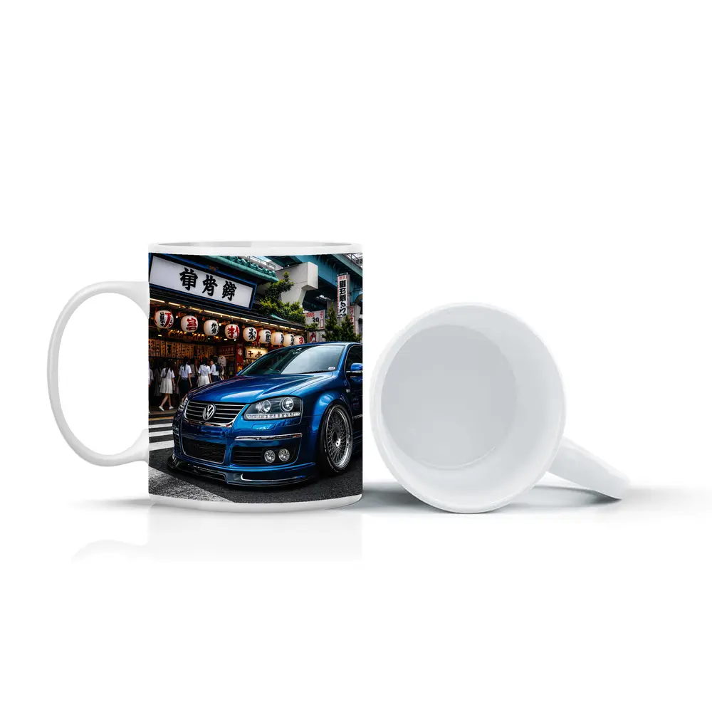 Volkswagen Passat Blue Streets of Tokyo – Mugs
