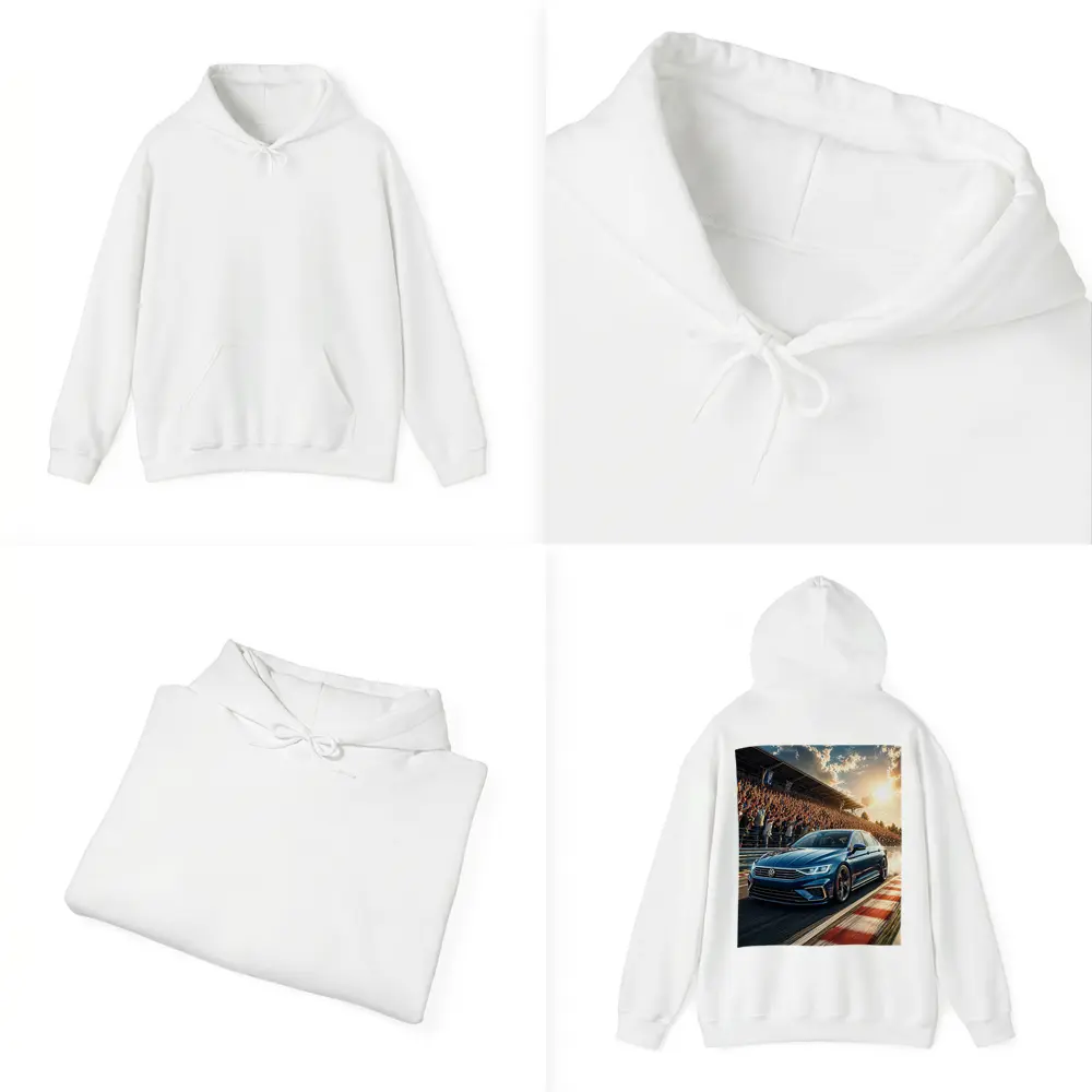 Volkswagen Passat Racing Circuit Cheering Crowd – Hoodies
