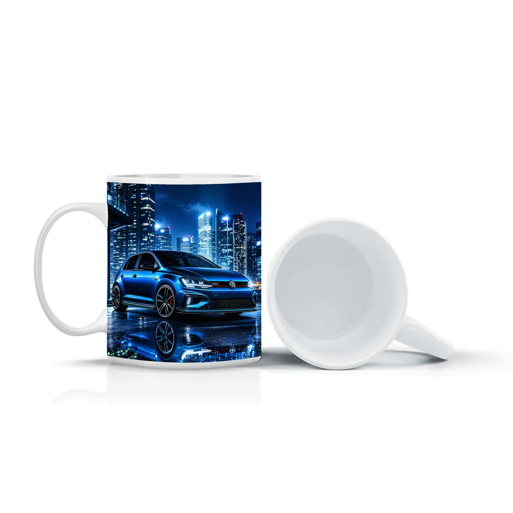 Volkswagen Golf GTI Blue City Night – Mugs