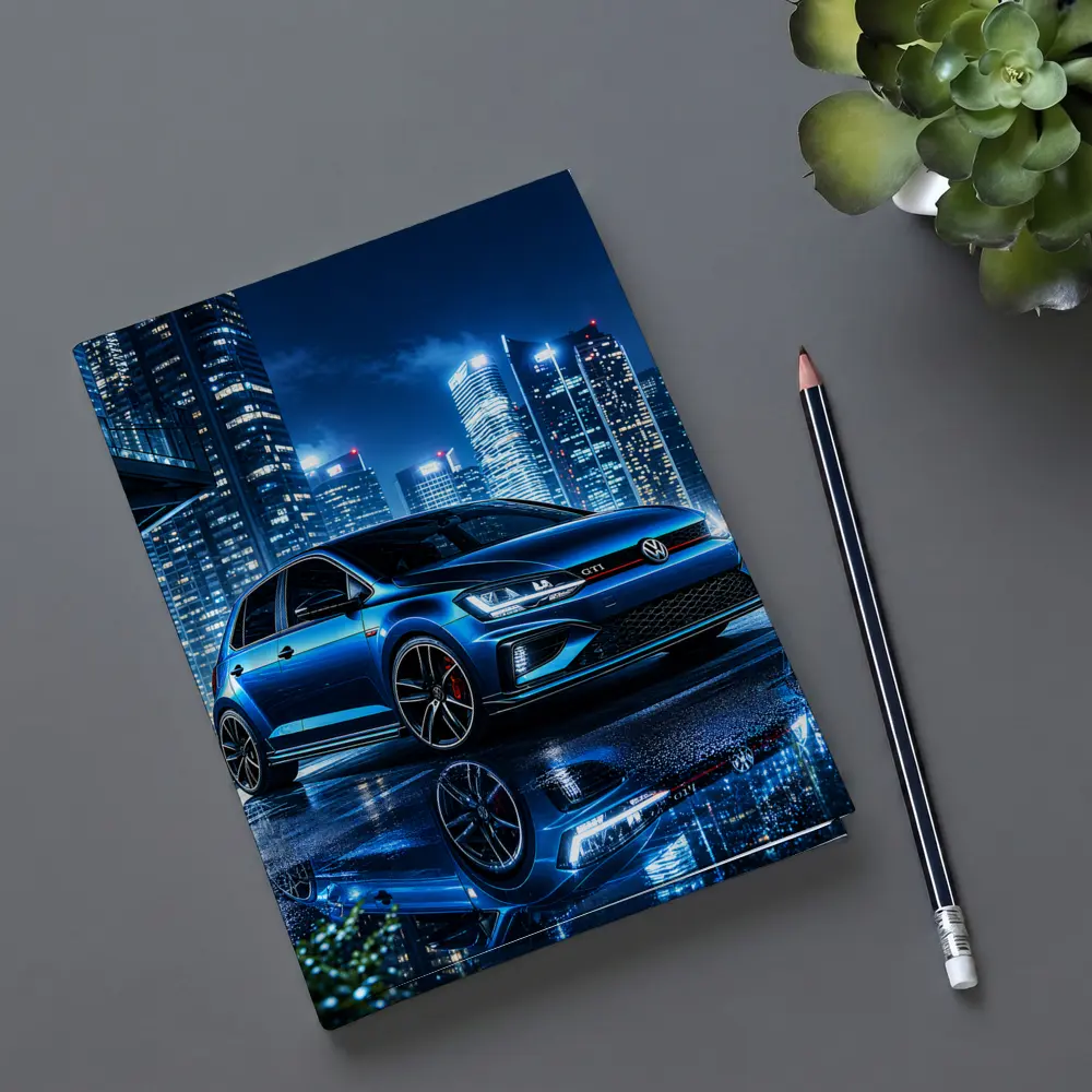 Volkswagen Golf GTI Blue City Night – Notebooks