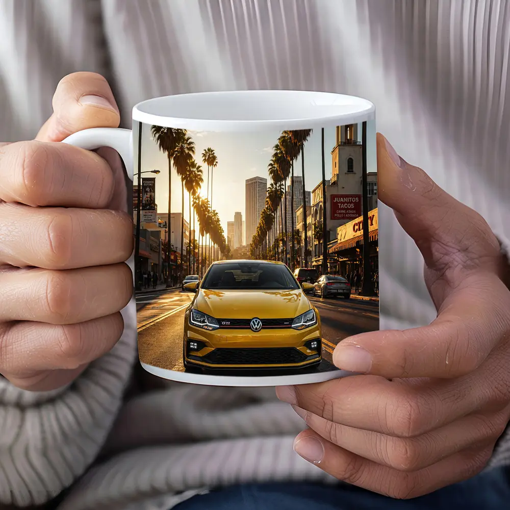 Volkswagen Polo GTI Los Angeles City Street – Mugs