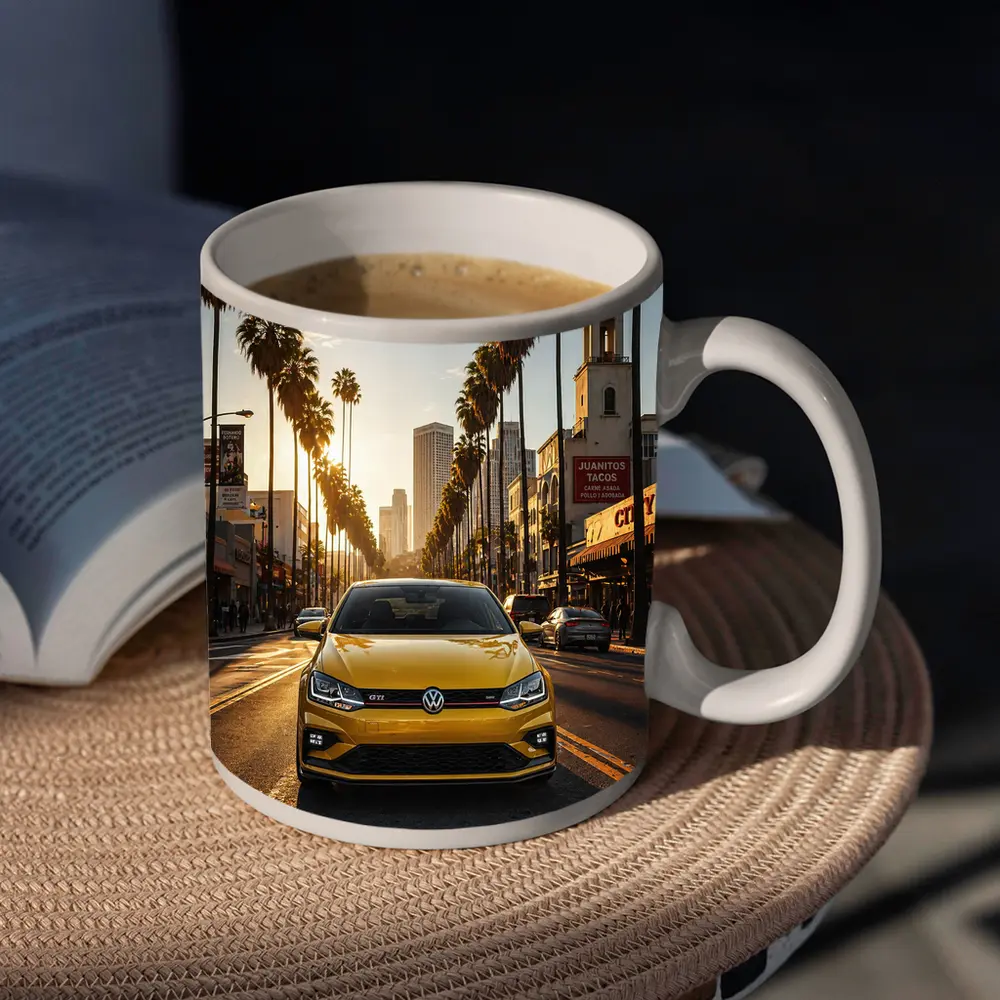 Volkswagen Polo GTI Los Angeles City Street – Mugs