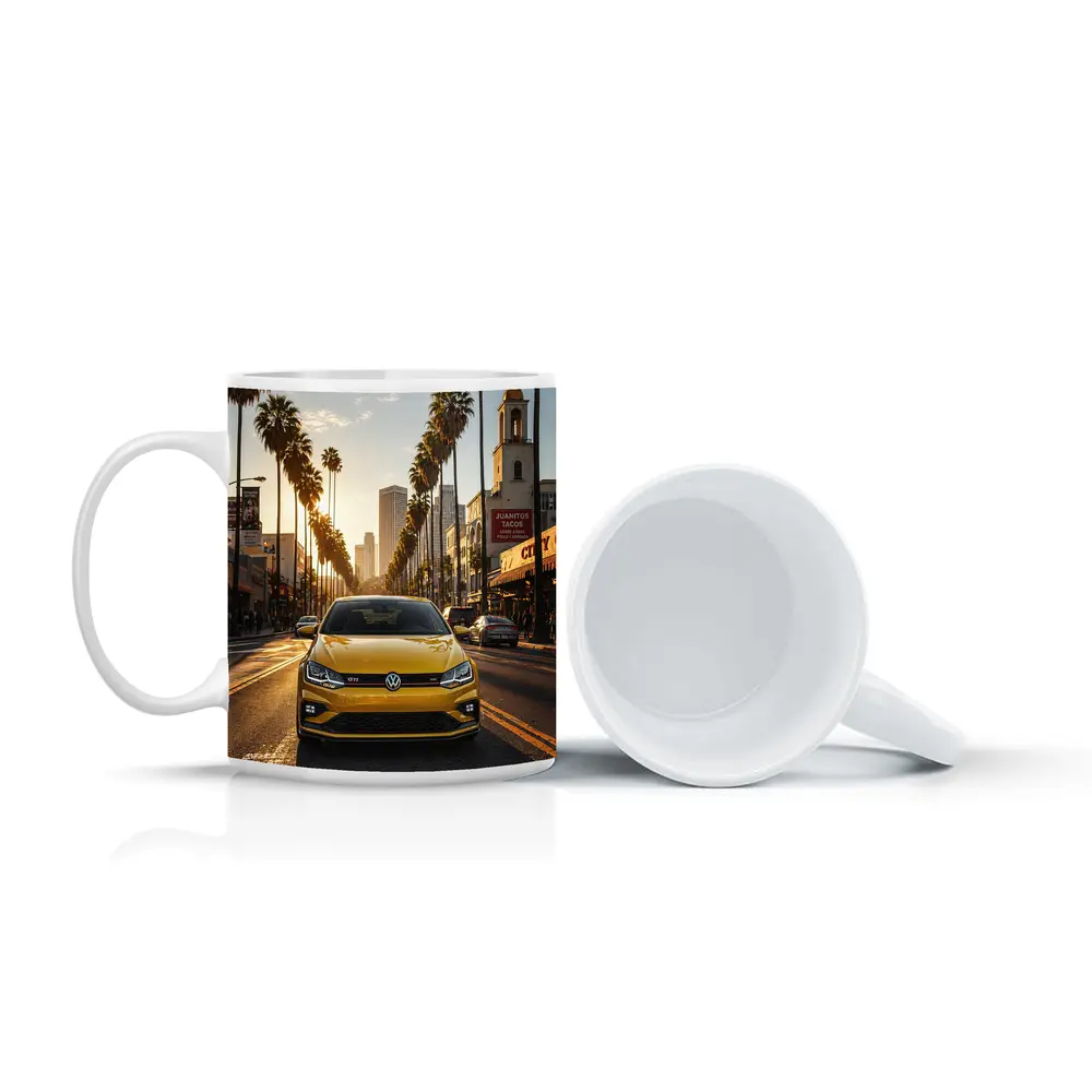 Volkswagen Polo GTI Los Angeles City Street – Mugs