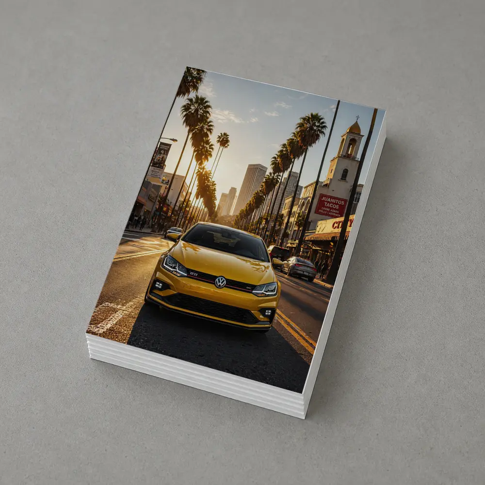 Volkswagen Polo GTI Los Angeles City Street – Postcards