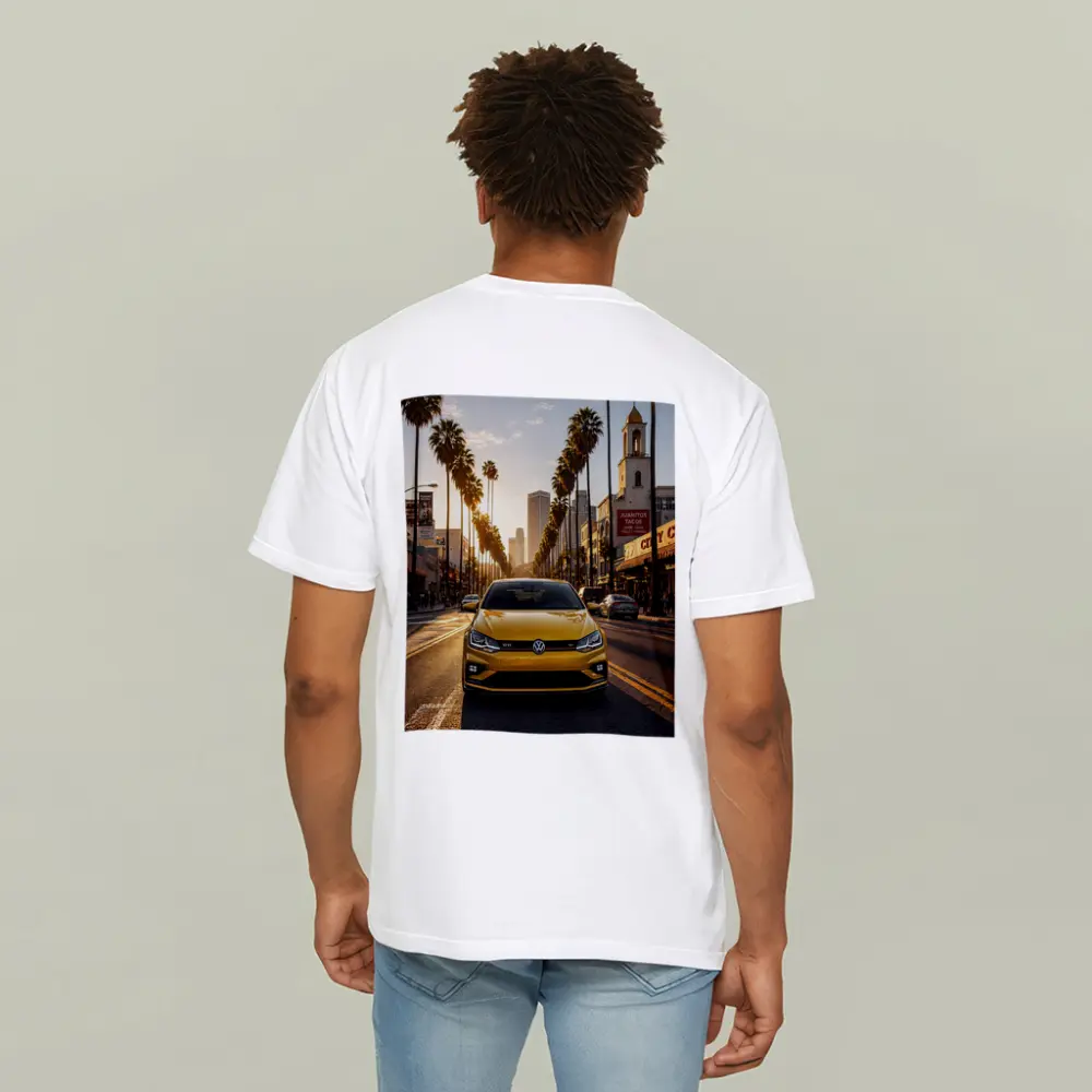 Volkswagen Polo GTI Los Angeles City Street – T-Shirts