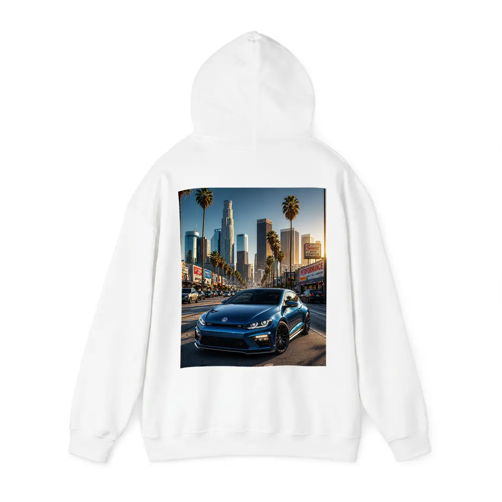 Volkswagen Scirocco R Los Angeles City Street – Hoodies
