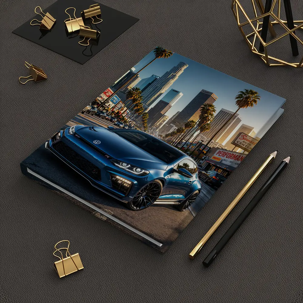 Volkswagen Scirocco R Los Angeles City Street – Notebooks