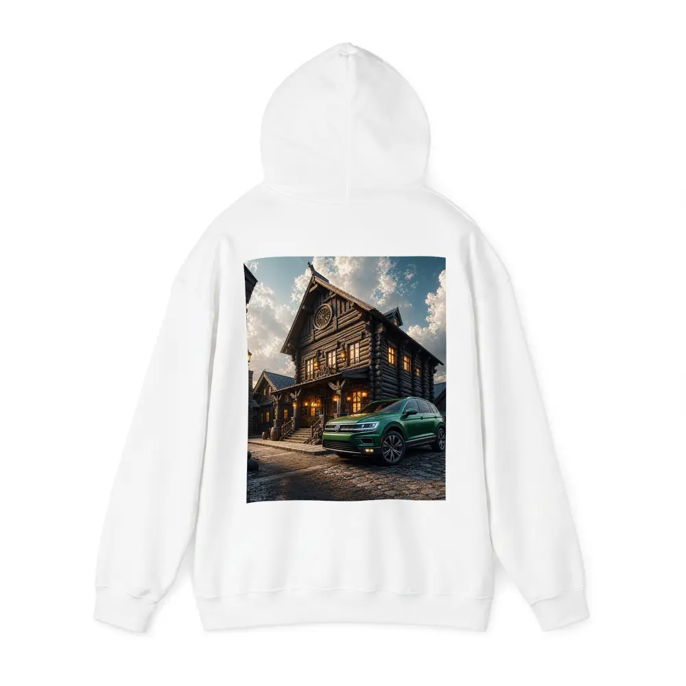 Volkswagen Tiguan Green SUV Rustic Lodge – Hoodies