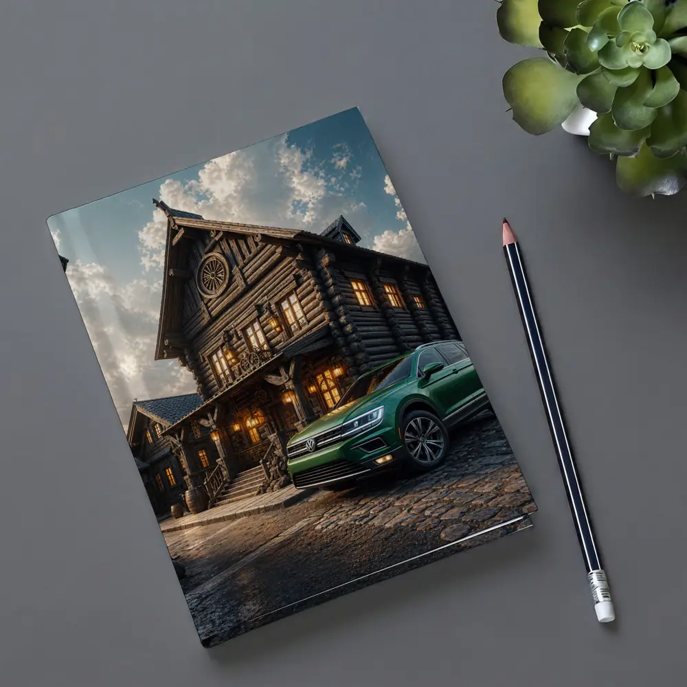 Volkswagen Tiguan Green SUV Rustic Lodge – Notebooks