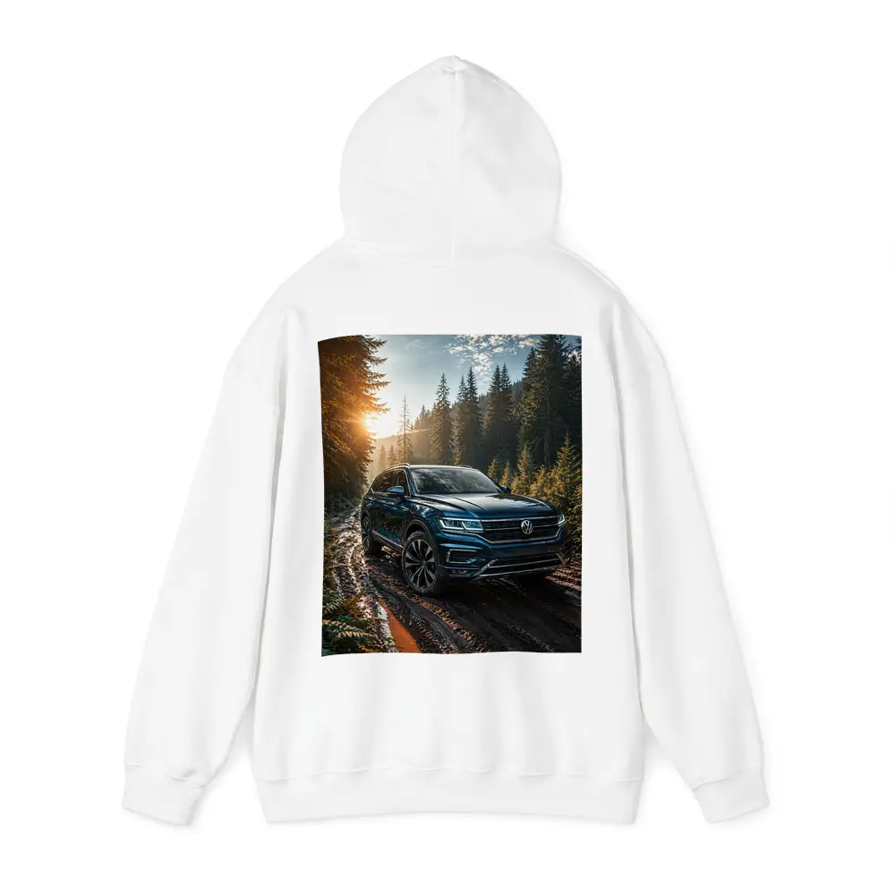 Volkswagen Touareg SUV Forest Trail Sunset – Hoodies