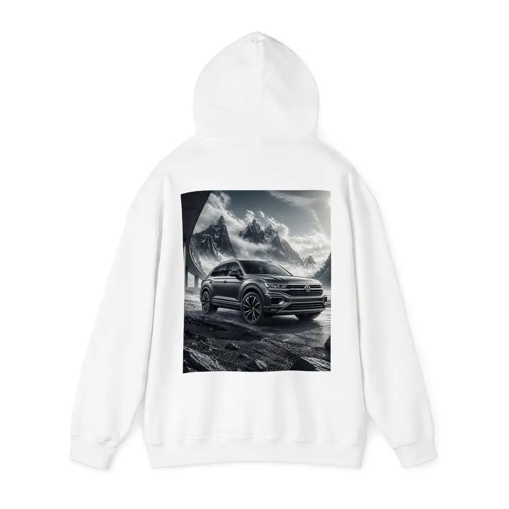 Volkswagen Touareg SUV Dark Mountain Scene – Hoodies