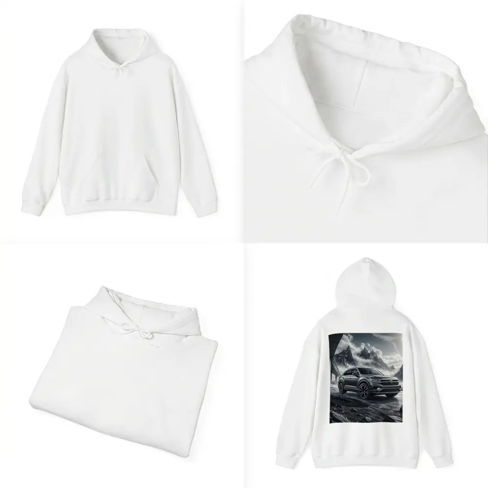 Volkswagen Touareg SUV Dark Mountain Scene – Hoodies