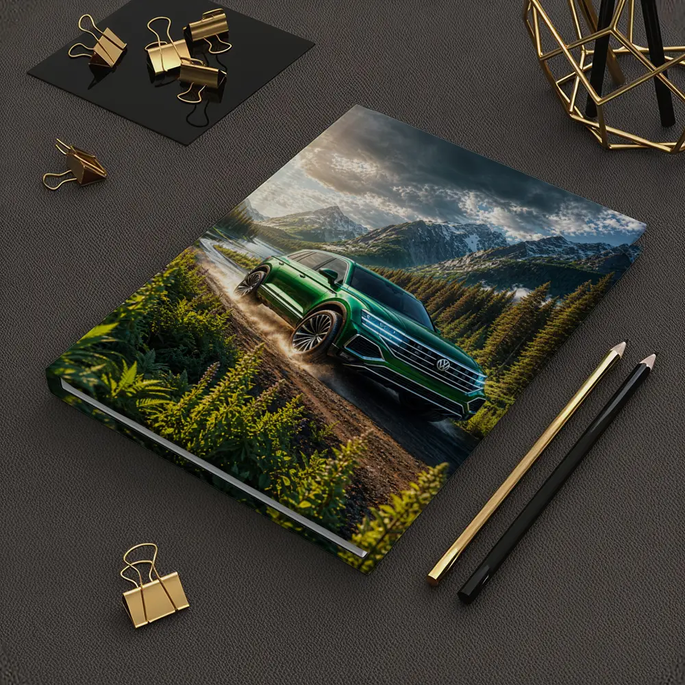 Volkswagen Touareg Green SUV Mountain Forest – Notebooks