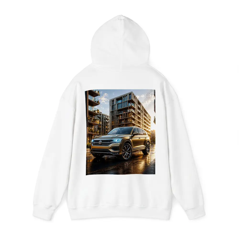 Volkswagen Touareg SUV Urban City Sunset – Hoodies