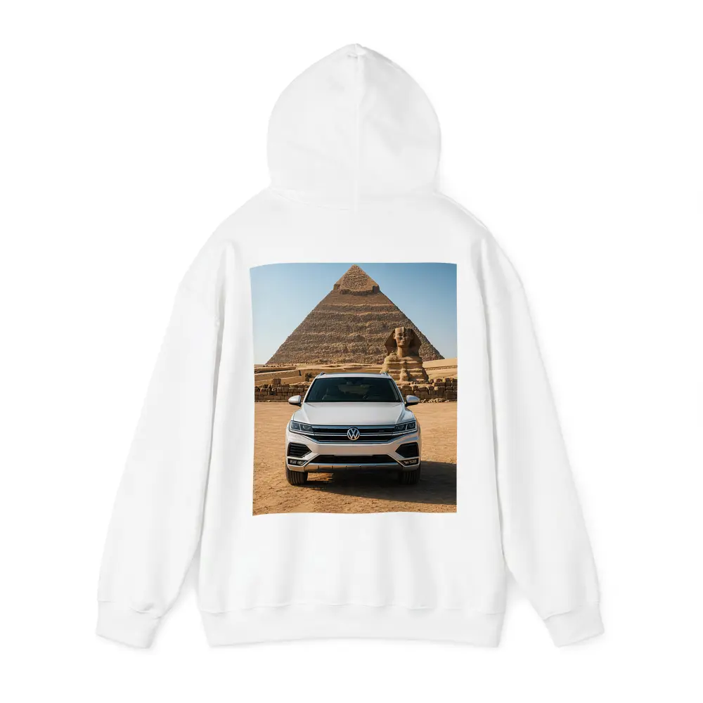 Volkswagen Touareg SUV Egypt Pyramids Sphinx – Hoodies