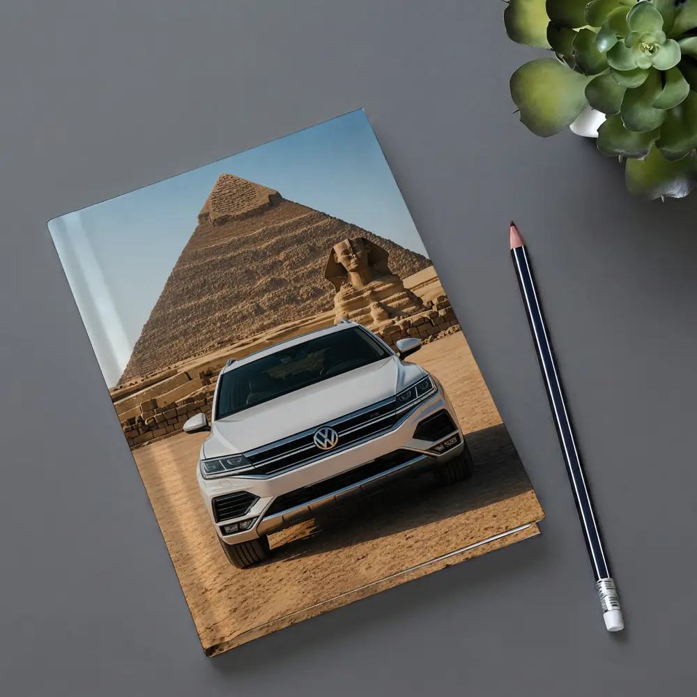 Volkswagen Touareg SUV Egypt Pyramids Sphinx – Notebooks
