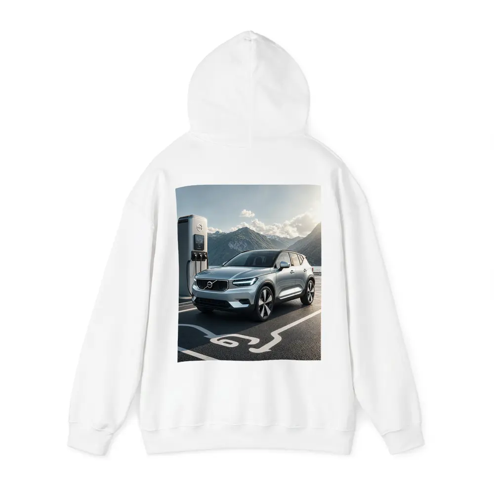 Volvo XC40 Electric SUV Mountain Charging Station – Hoodies