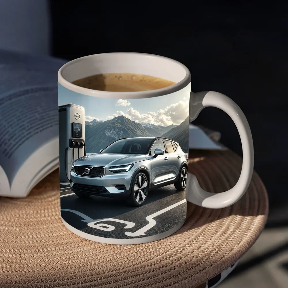 Volvo XC40 Electric SUV Mountain Charging Station – Mugs