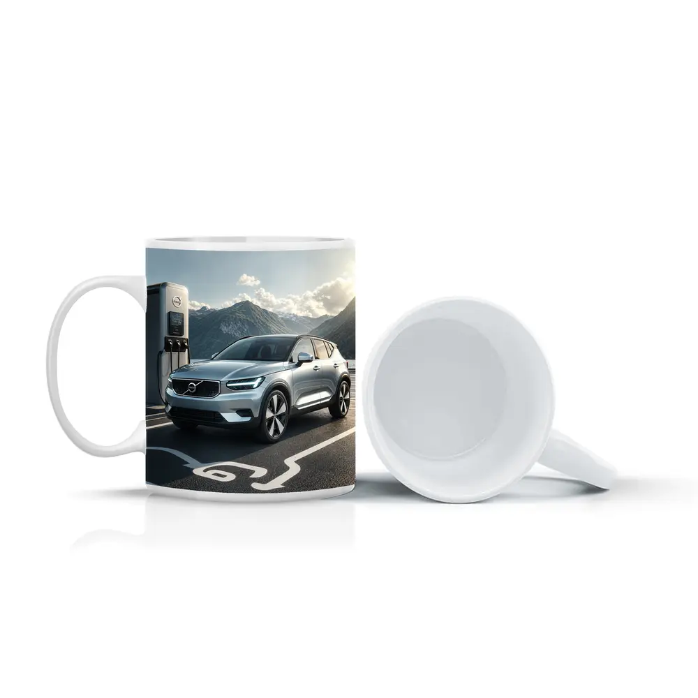 Volvo XC40 Electric SUV Mountain Charging Station – Mugs