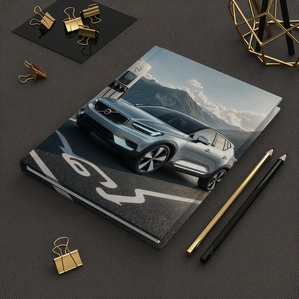 Volvo XC40 Electric SUV Mountain Charging Station – Notebooks