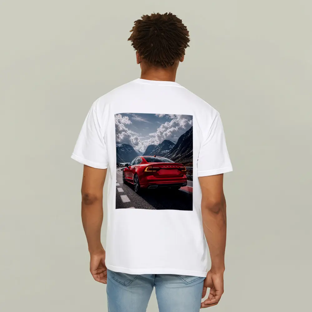 Volvo S60 Red Mountain Road Drive – T-Shirts