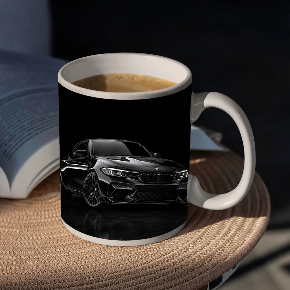 BMW M2 Black Coupe Dark Studio – Mugs