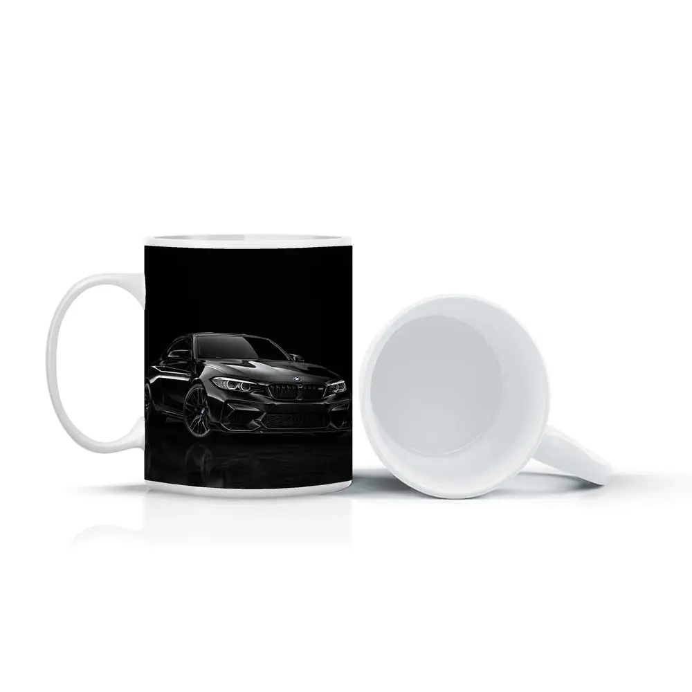 BMW M2 Black Coupe Dark Studio – Mugs